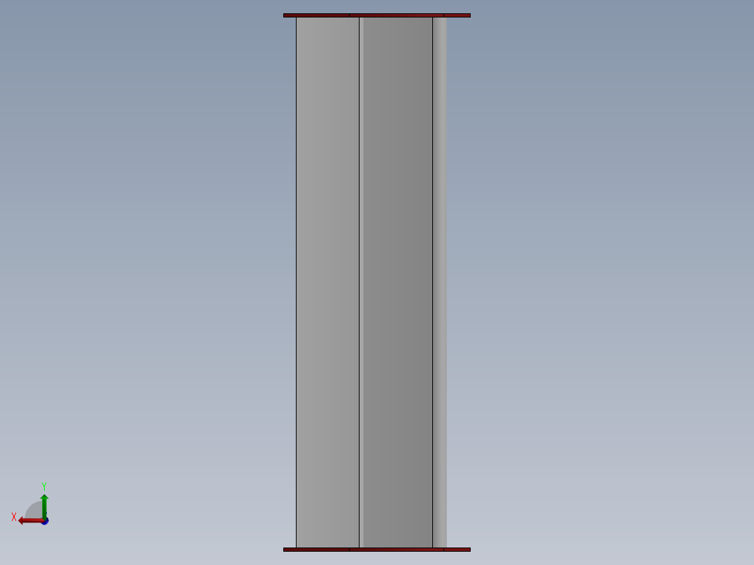 汽车尾翼(16)后视图