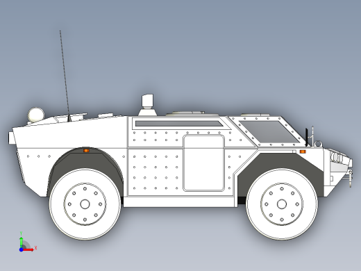 B3003670-MRAP 车辆运输部队前视缩略图