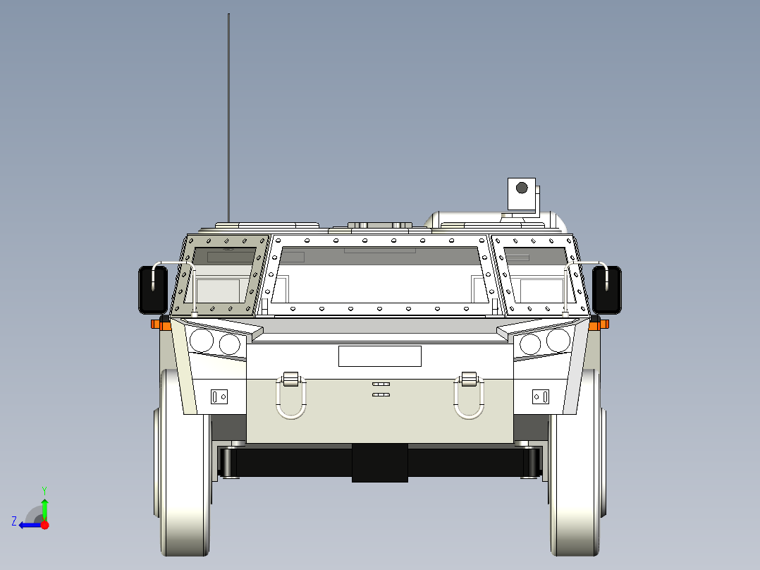 B3003670-MRAP 车辆运输部队右视图