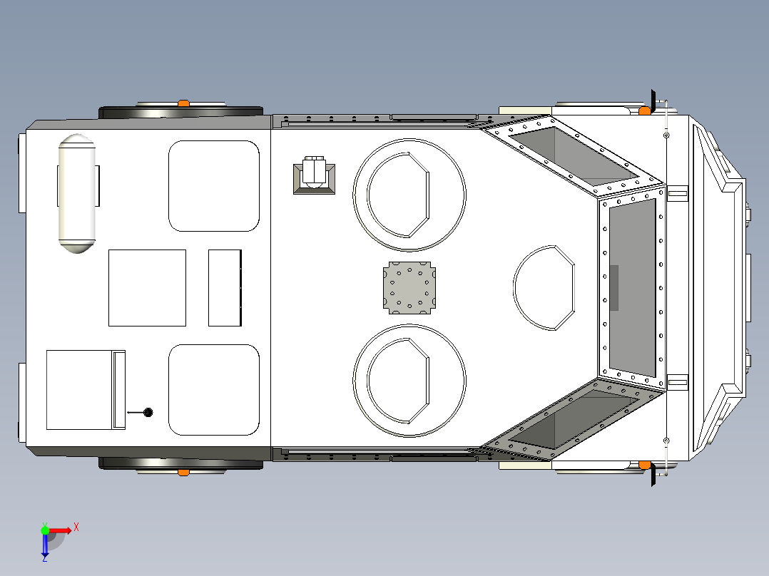B3003670-MRAP 车辆运输部队俯视图