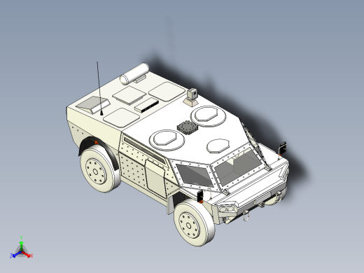 B3003670-MRAP 车辆运输部队正等轴测缩略图