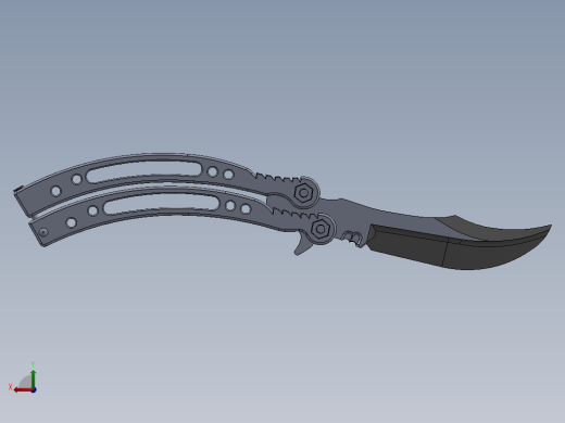 折叠刀、刀 (2)后视缩略图