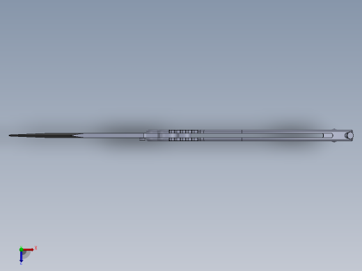 折叠刀、刀 (2)俯视缩略图