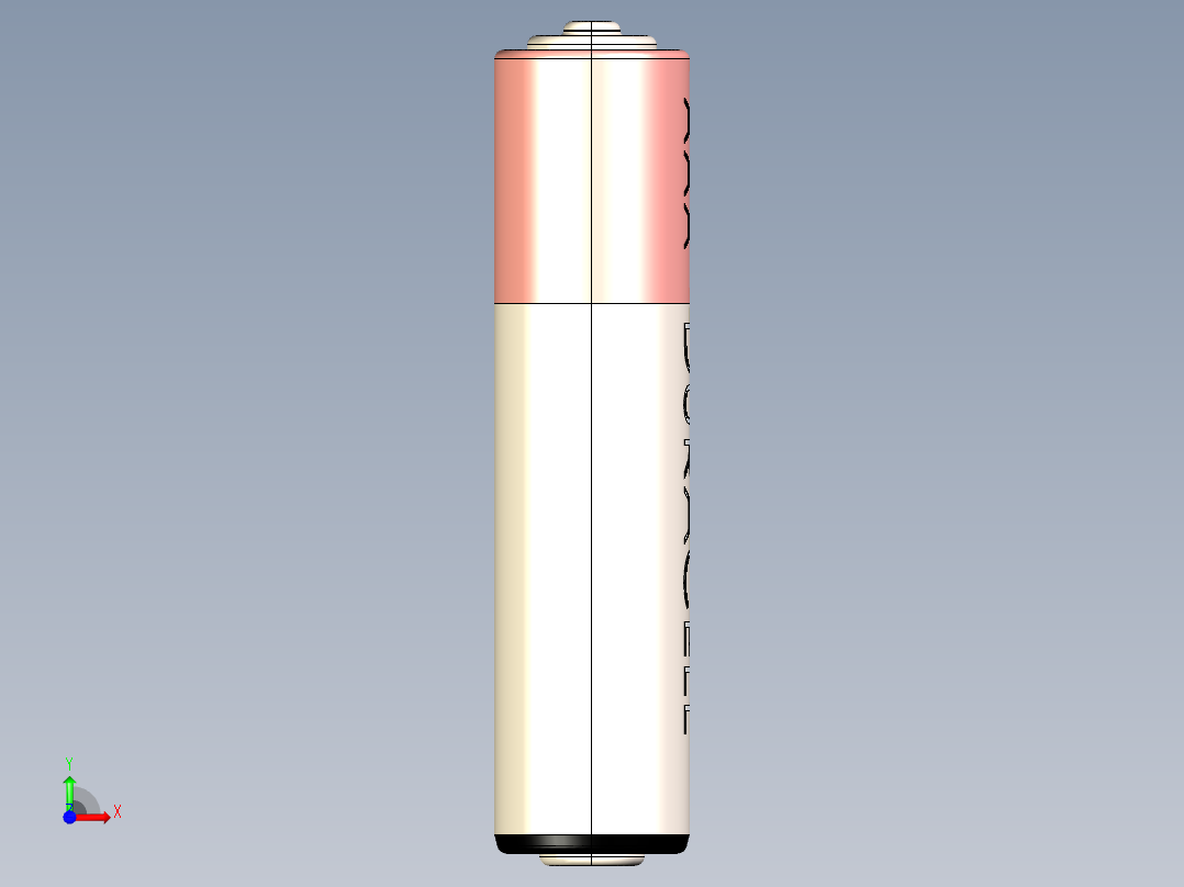 电池仓、电池前视图