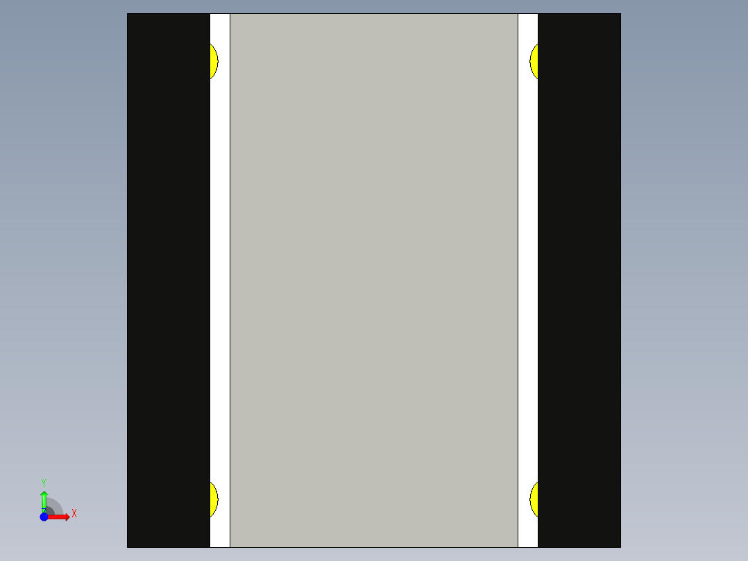 B3004537-PVC T型模具前视图