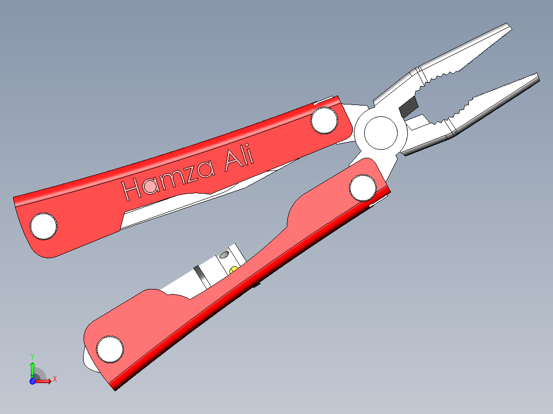 钳子、手钳子(37)前视图