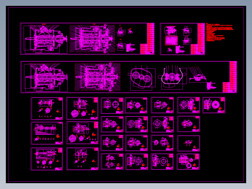 CA10TA190M双中间轴变速器的设计