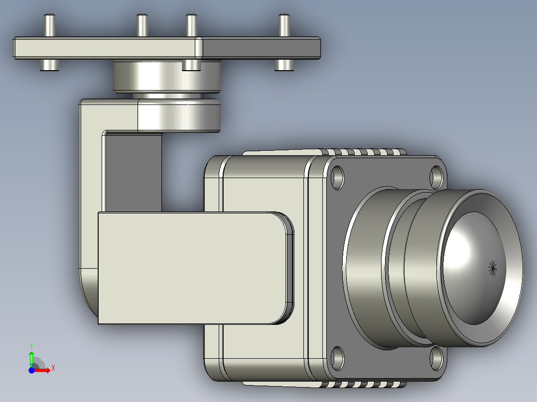 2水下高清摄像头前视图