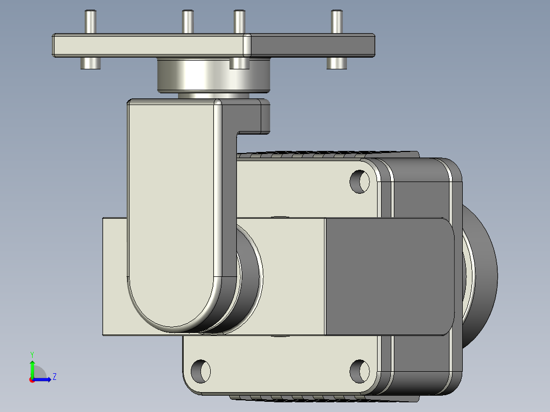 2水下高清摄像头左视图