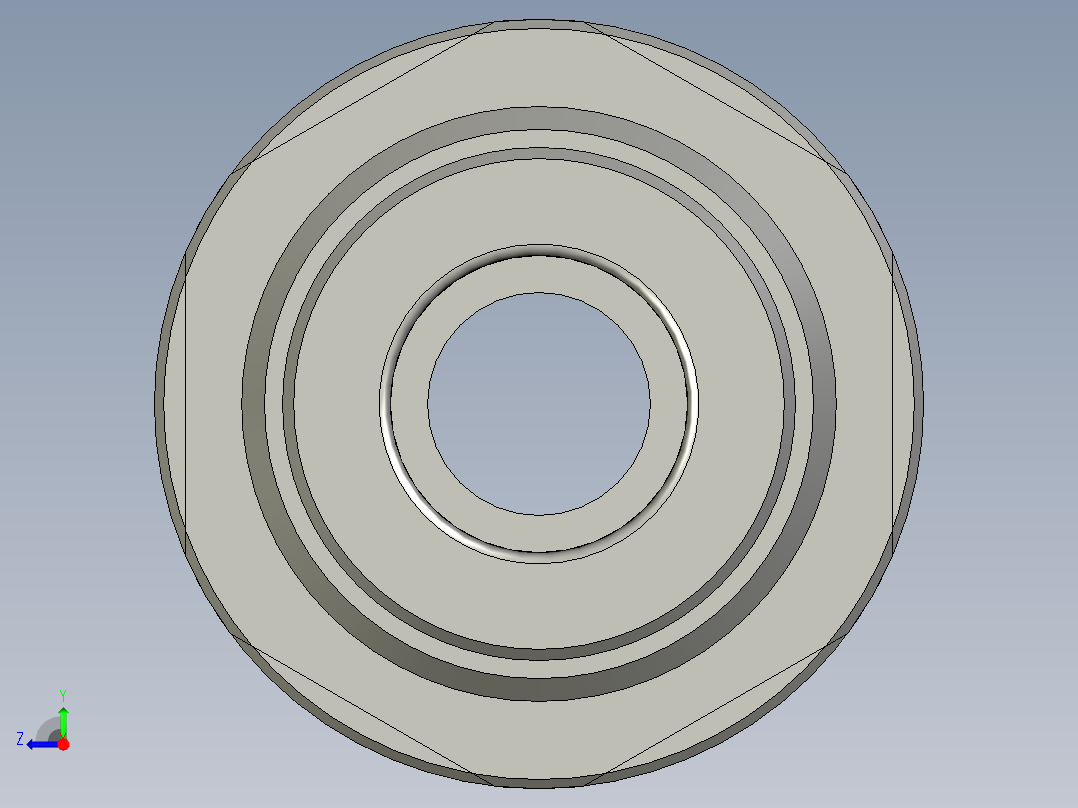 气管直通中间接头PM8(M16x1)右视图