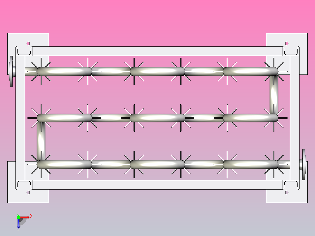 常压汽化器俯视图