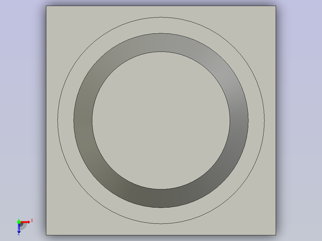 净化设备FFU-A俯视图