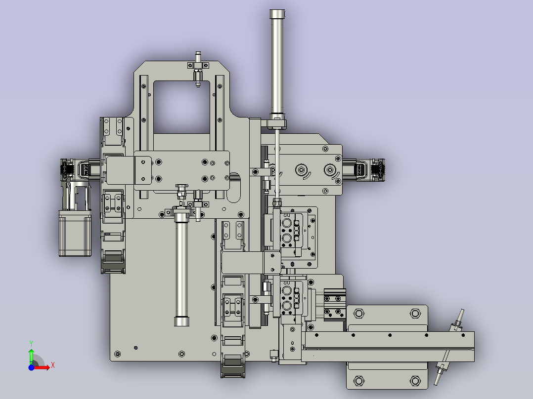 LBZL-E0-盖板上料组件前视图