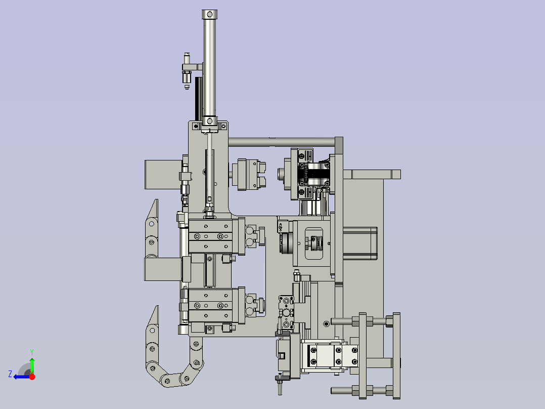 LBZL-E0-盖板上料组件右视图