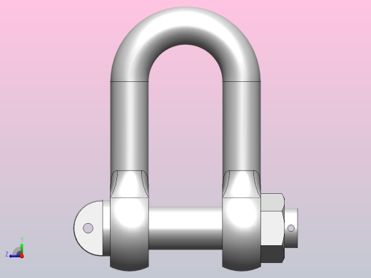 D型合金钢卸扣_D20前视缩略图