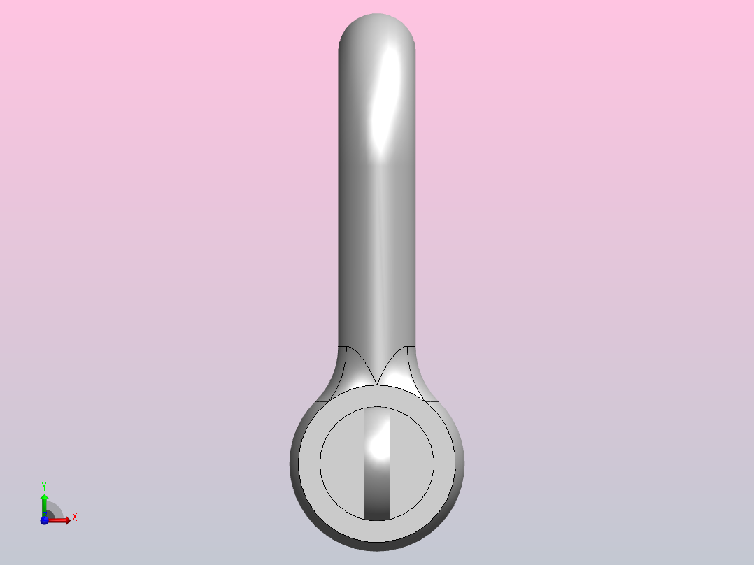 D型合金钢卸扣_D20左视图