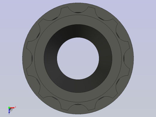 自行车自由飞轮 (1)俯视缩略图