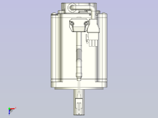 GYS富士伺服电机 gys751d5_rb2俯视缩略图