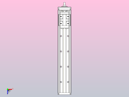 钢基模组TPA-KSR-8610C-540A1-M-H0俯视缩略图