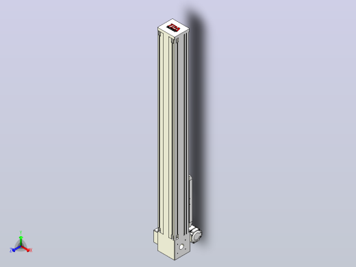 伺服电机集成皮带传动直线执行器TPA-OCB-140-256-L850-RU-P75-N3