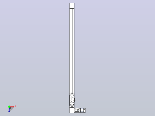 带式直线轴半闭式TPA-ONB-60-140-L1150-DR-J60-N3俯视缩略图