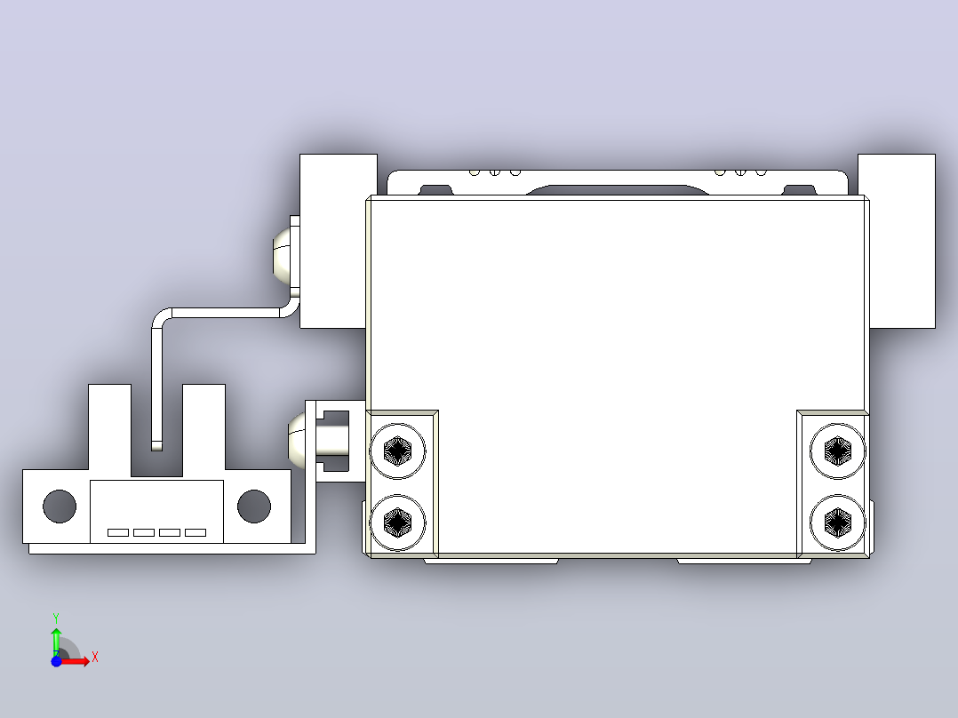 钢基模组TPA-KNR-5002C-200A1-M-H0S1前视图