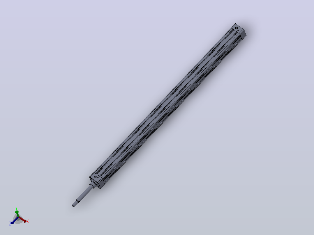 气缸CP95-1000主视图
