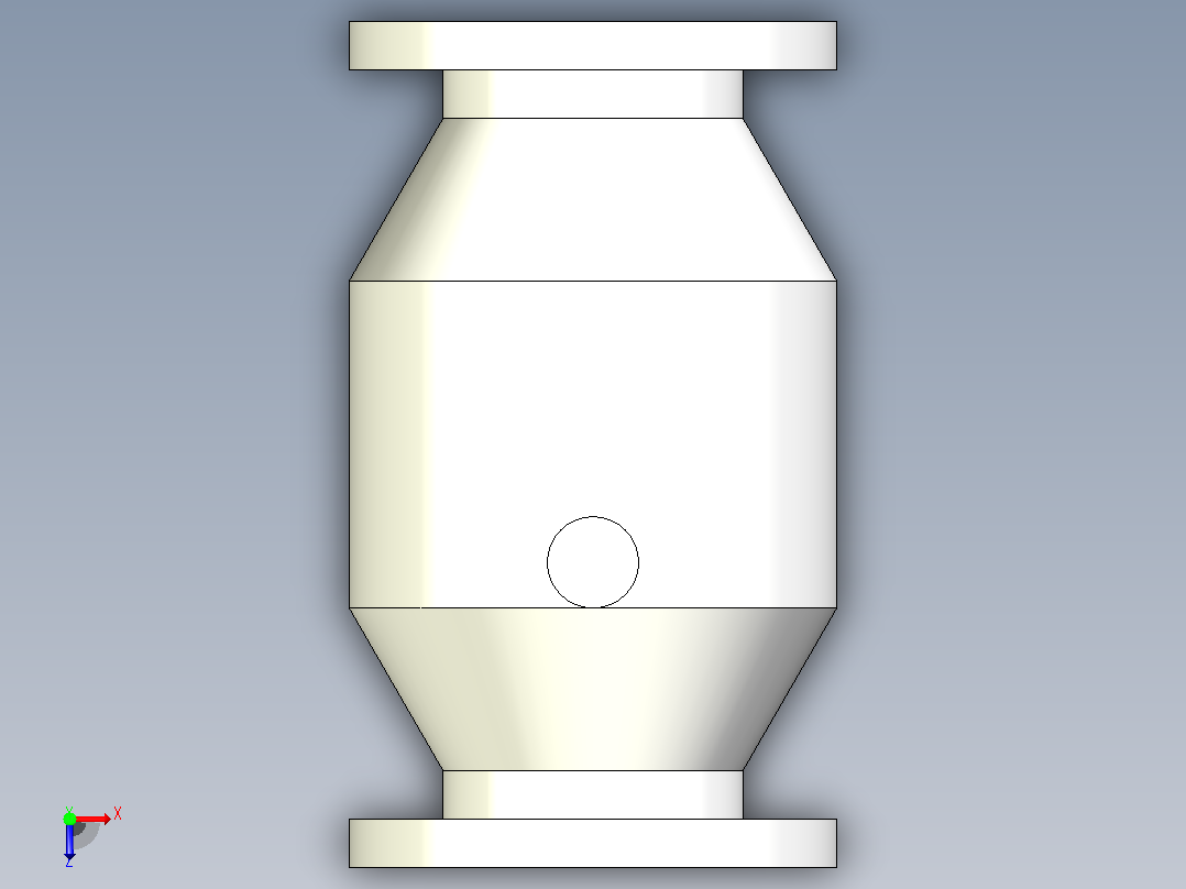 ZPG-Ⅰ自动排污过滤器[ZPG-L-150]俯视图