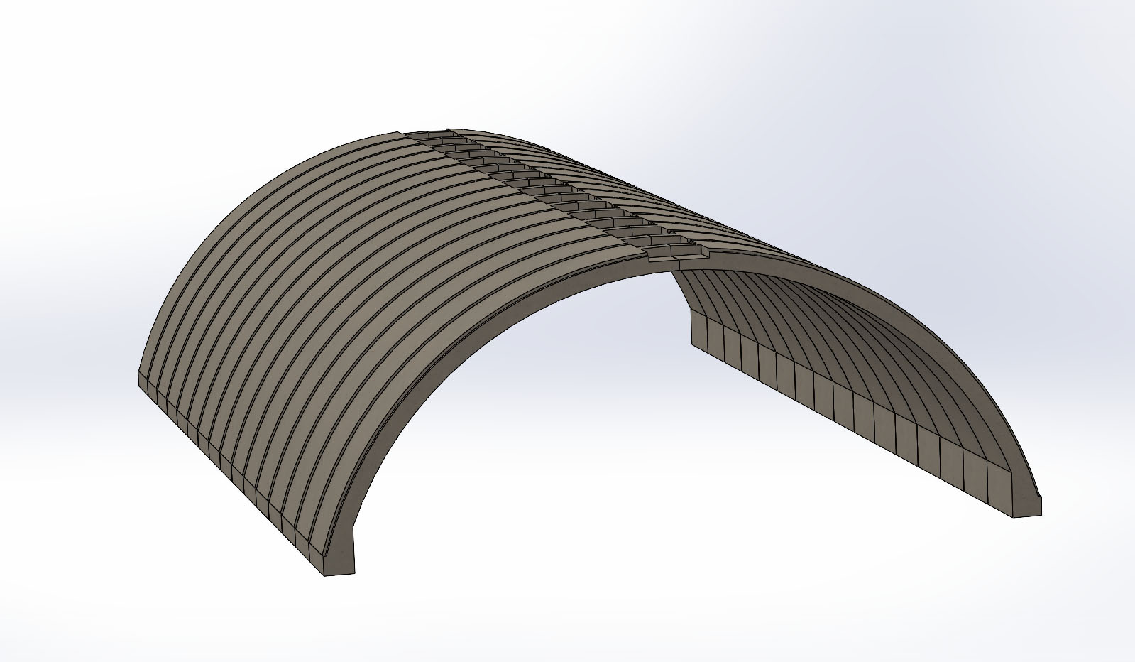 混凝土浇筑建筑模具3D数模图纸 STEP格式