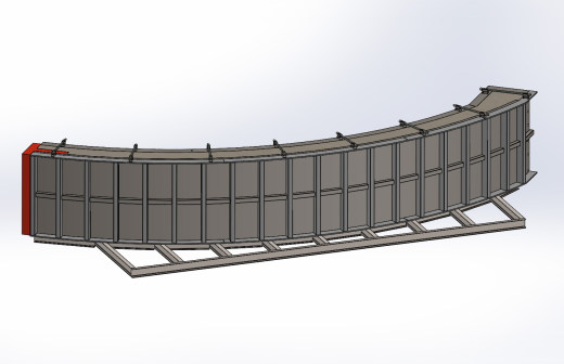 混凝土浇筑建筑模具3D数模图纸 STEP格式缩略图