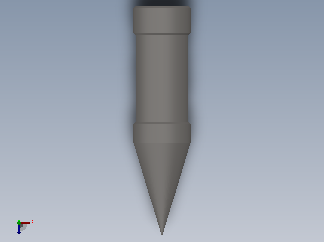 铅垂体俯视图