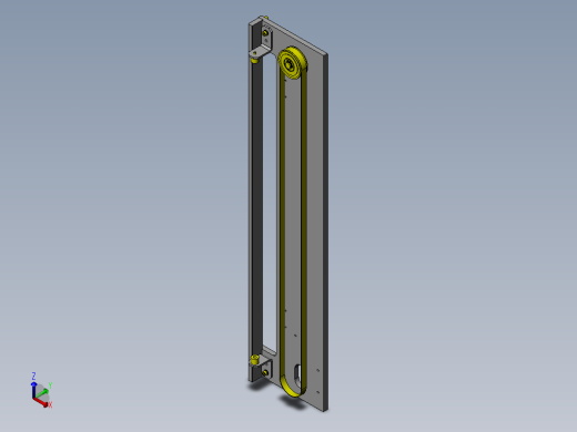 升降机机构正等轴测缩略图
