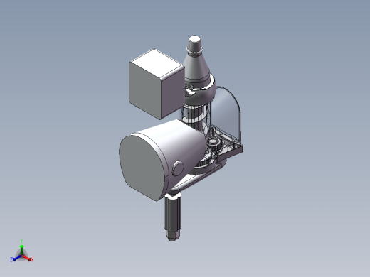榨汁机正等轴测缩略图