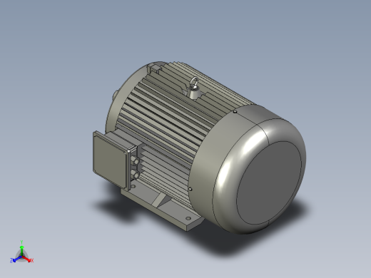 带底脚无凸缘电机280S