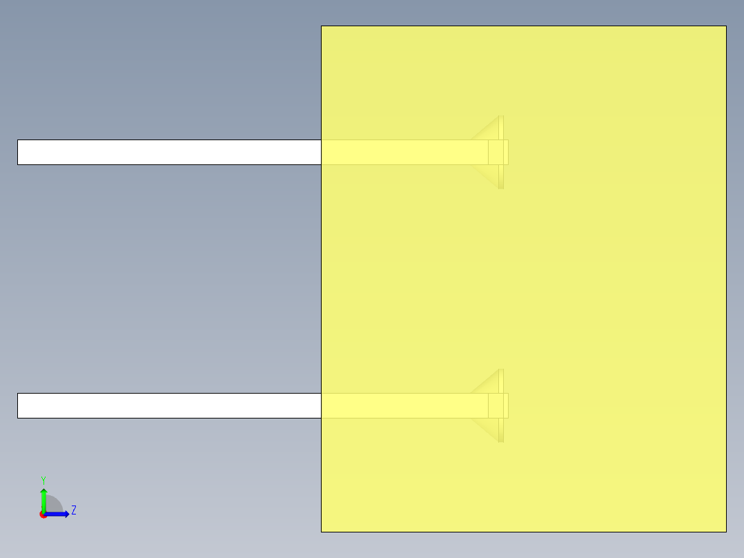 LED_L-895-8_Yellow_10x22mm左视图