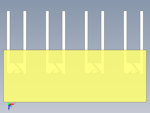 LED_L-895-8_Yellow_10x22mm俯视缩略图