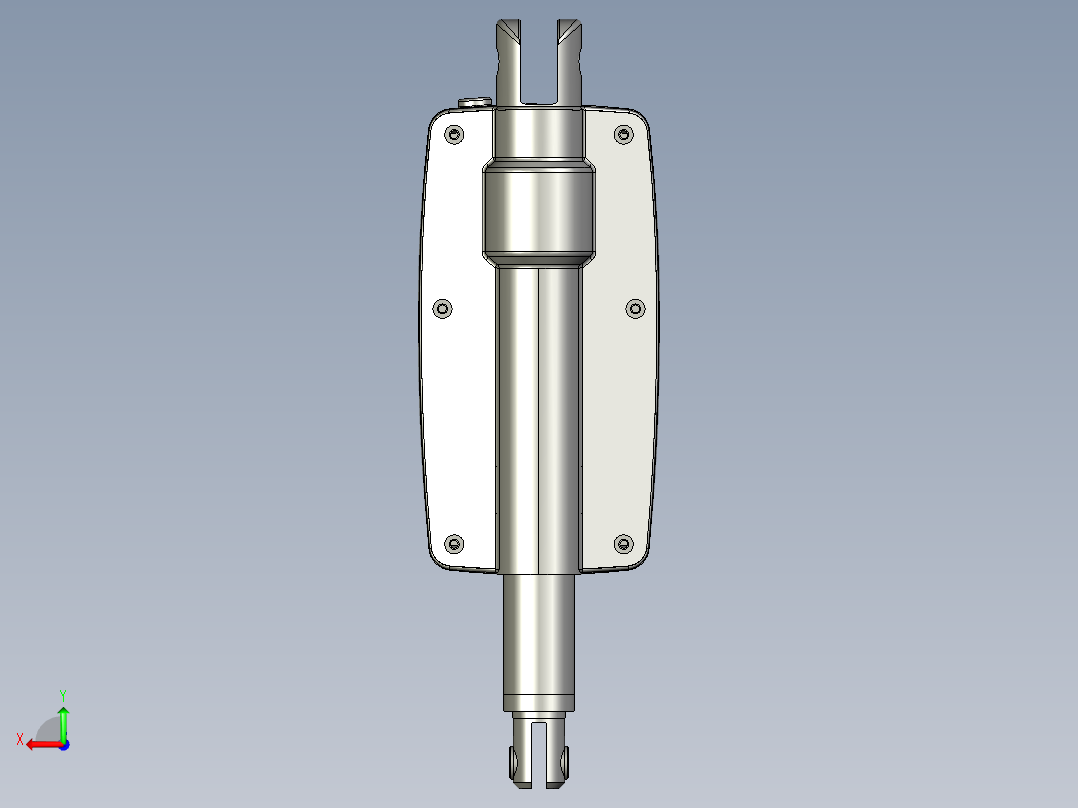 上银线性制动器LAN2_STEP后视图