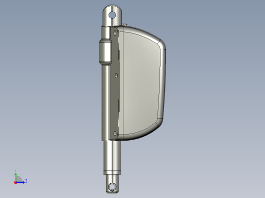 上银线性制动器LAN2_STEP左视缩略图