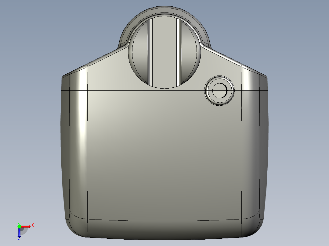 上银线性制动器LAN2_STEP俯视图