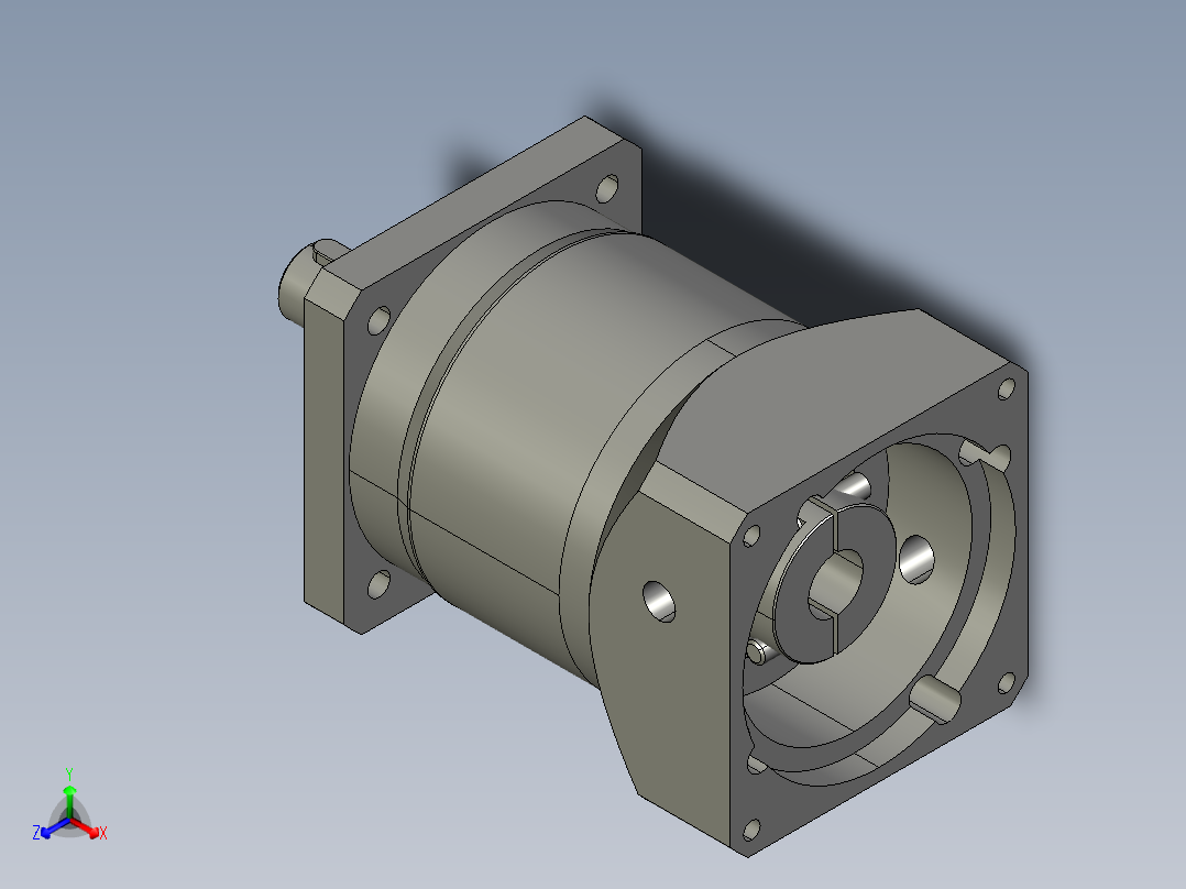 直齿PLF120-L2-64 22-110-145-M8.STEP主视图