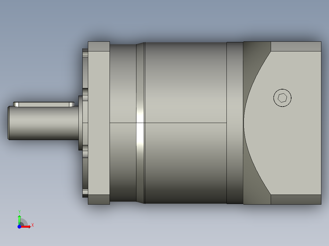 直齿PLF120-L2-64 22-110-145-M8.STEP前视图