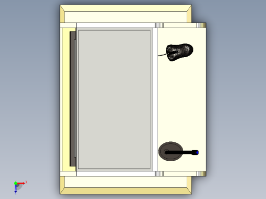 演讲台二俯视缩略图