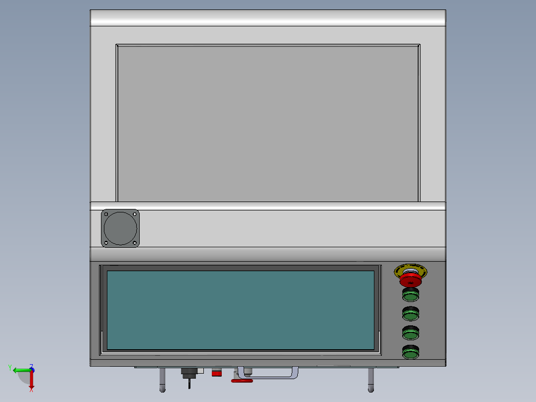 操作控制台A1俯视图