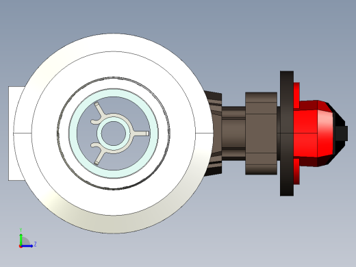 [PVC x PVC_FPM] 双载T546球阀Double Contained T546 Ball Valve左视缩略图