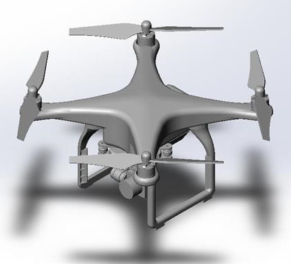 大疆精灵3无人机