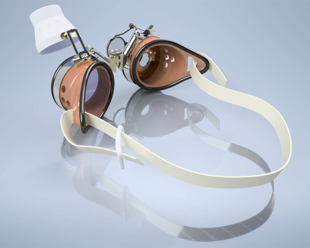 蒸汽朋克护目镜