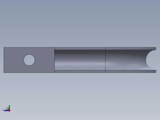 在Solidworks运动中模拟管道弯曲右视缩略图