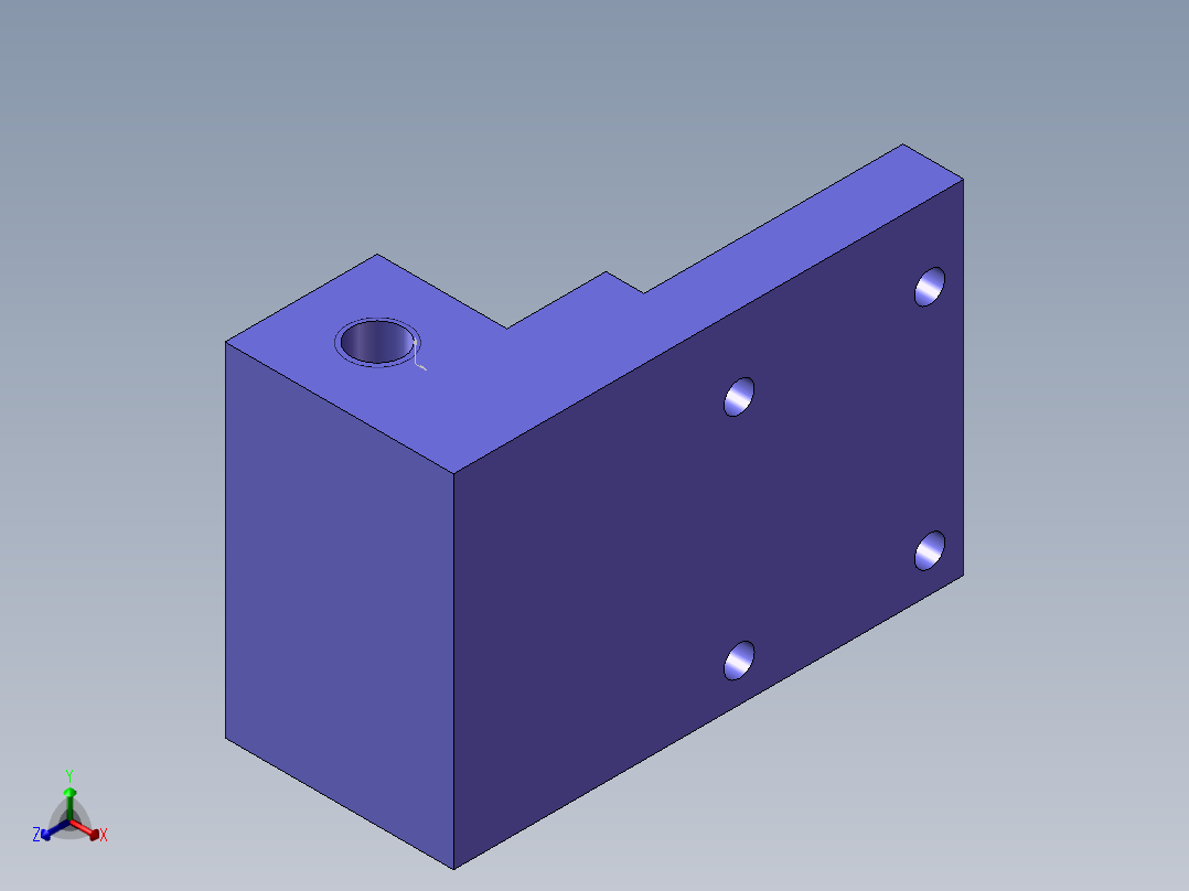 S16 联动板正等轴测图