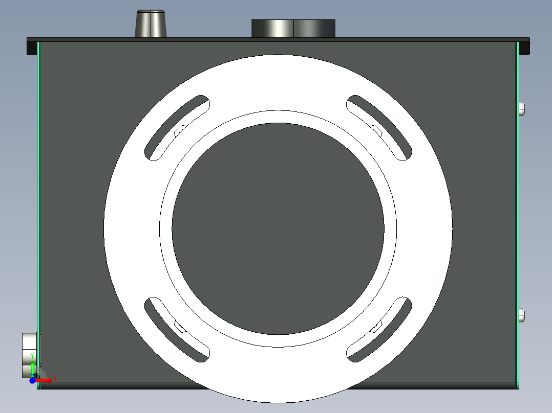 AVR-50颗粒燃烧器前视图