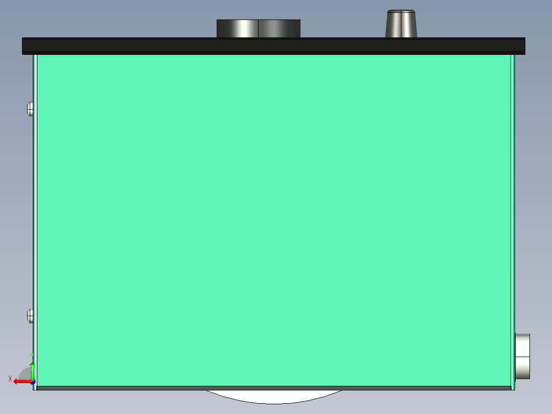 AVR-50颗粒燃烧器后视图